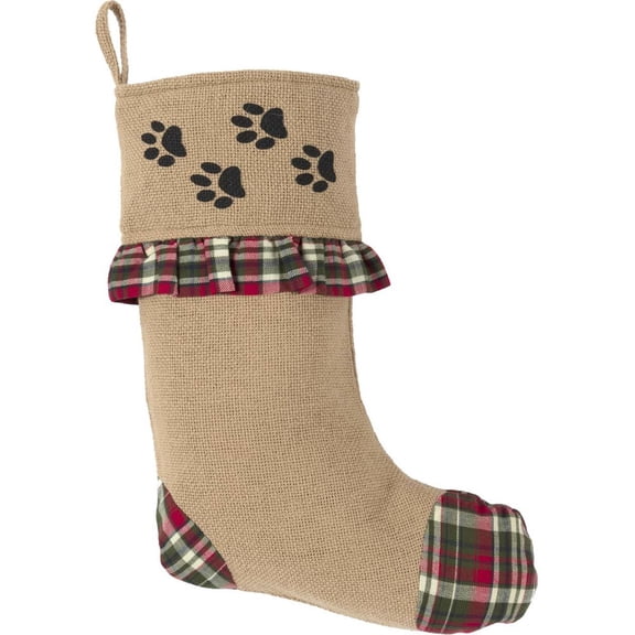 Paw Print Stocking 11x15