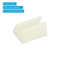 thumbnail image 4 of REGALWOVEN Kitchen Sink Rack Feet, Plastic Sinks Protective Feet Wire Bumpers Protector White 6mm, 4 of 5