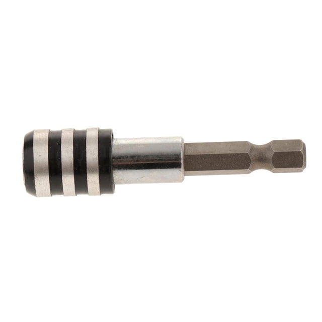 Juego de destornilladores de tuercas de 6,35mm, broca adaptadora, vástago hexagonal de 1/4 pulgadas, 1 Negro Blanco 60mm Zulema Destornillador Broca
