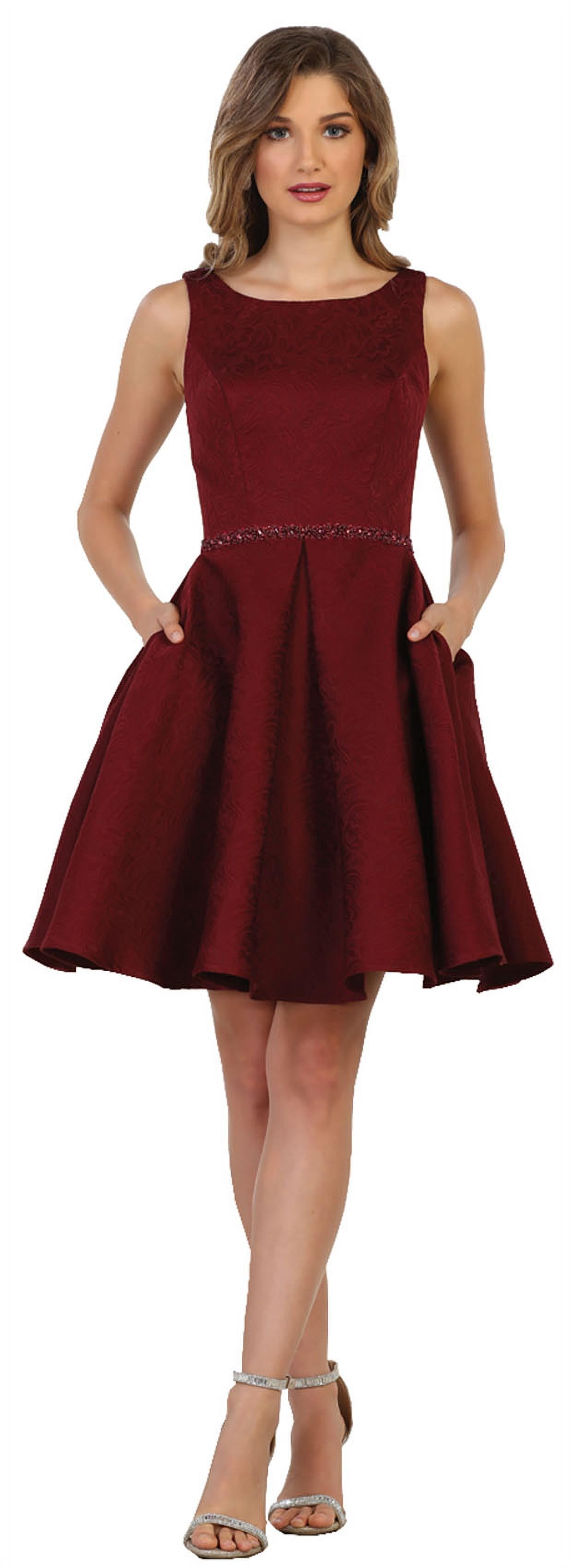 Formal Dress Shops Inc FDS1646 Semi Formal Dance Classy Short Dress 