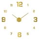 thumbnail image 2 of Reloj de pared decorativo personalizado de acrílico sin perforaciones, 2 of 7
