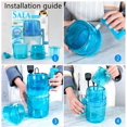 thumbnail image 3 of Ice Shaver, Hand-Cranked Household Ice Breaker With Stainless Steel Blade, Mini Portable Ice Maker, 3 of 5