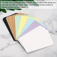 thumbnail image 5 of Uxcell 3.5" x 2" Blank Paper Business Cards Small Index Flash Cards Message Note Card, Pink 100 Pack, 5 of 7