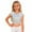 White, variant on Gunia Girls Sequin Top Glitter Sleeveless Crop Dance Blouse Performance Dancewear Party Sparkly Tops For Girl Black