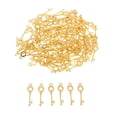 thumbnail image 2 of 100 piezas de colgante de joyería dorado Hugo Colgantes de amor para joyas de bricolaje, 2 of 9