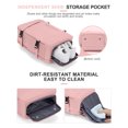 thumbnail image 2 of DAKIMOE Large Travel Backpack for Women Carry on Laptop Backpack Flight Approved Waterproof College Bag with USB Charging Port & Shoe Pouch Casual Daypack for Adults for Weekender Business, Pink, 2 of 8