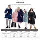 thumbnail image 5 of Manta portátil con capucha Bedsure Sherpa, forro polar para mujer, 5 of 6
