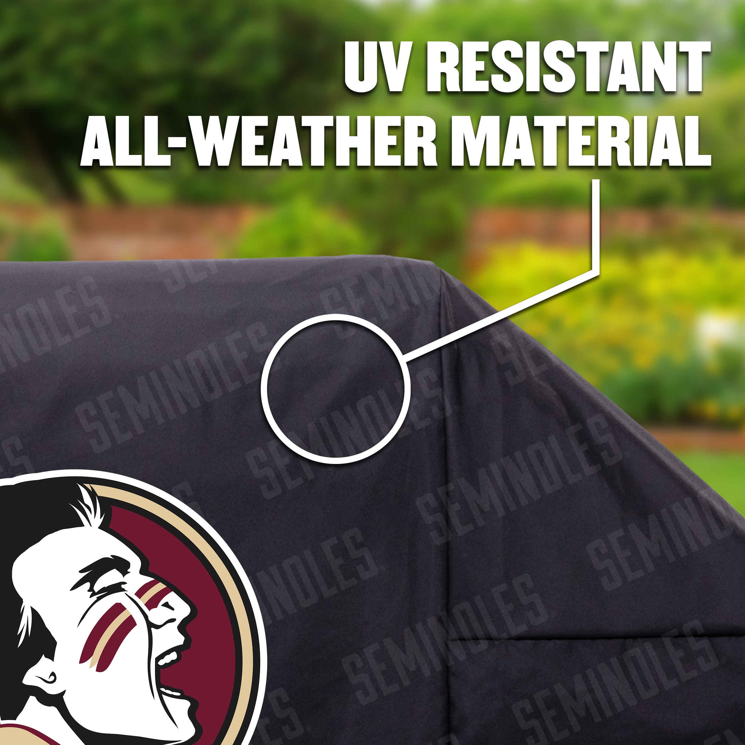 Florida State Seminoles Heavy Duty Grill Cover