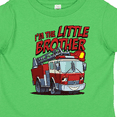 thumbnail image 4 of Inktastic Little Brother Fire Truck Boys Toddler T-Shirt, 4 of 5