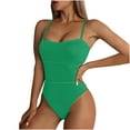 thumbnail image 1 of Traje de baño de una pieza con honda cómoda para mujer Traje de baño elegante Bikini OAVQHLG3B Store lin121212, 1 of 4