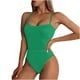 thumbnail image 1 of Traje de baño de una pieza con honda cómoda para mujer Traje de baño elegante Bikini OAVQHLG3B Store lin121212, 1 of 4