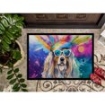 thumbnail image 5 of Carolines Treasures DAC2456MAT 0.15 x 18 x 27 in. Bearded Collie Hippie Dawg Doormat, 5 of 6