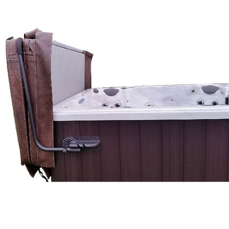 Smart Spa Supply Cover Lift Side Mount Hot Tub Lift- Black