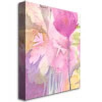 Shelia Golden 'Deagonflies with Pink' Canvas Wall Art 35 x 47