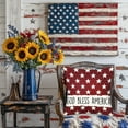 thumbnail image 7 of 4th of July PALIFEUR Pillow Covers, 18 x 18 Inch Indeoendence Day Linen Pillow Case, Patriots Throw Pillow Covers for Sofa Bedroom Coffice, American Flag Decorative Pillow Cover, 7 of 7