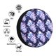 thumbnail image 4 of Fotbe blue starry sky Skull flower Funda de Llanta de Repuesto con Estampado, Engrosada, Ajuste Universal para Jeep, Remolque, RV, SUV, Camión-17 inch, 4 of 6