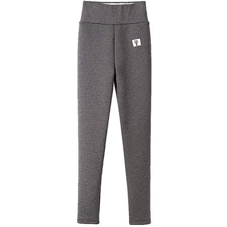 Business Casual Fleece Leggings for Women Winter Butt Lift Leggings for