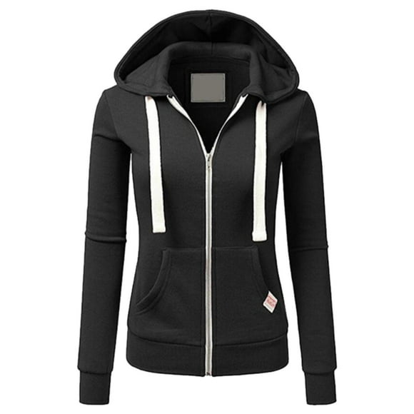 Outfmvch Cardigan For Women Cardigan Sweaters For Women Women Long Sleeve Oversized Sweatshirts Zip Pullover Hoodie With Pocket Fall Winter Comfy Hoodies For Women Sweaters For Women Black Xl