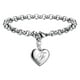 thumbnail image 1 of Pulseras con iniciales para adolescentes Pulseras con corazón de acero inoxidable para mujeres 26 letras Alfabeto Pulsera Regalos de joyería para niñas adolescentes, 1 of 4