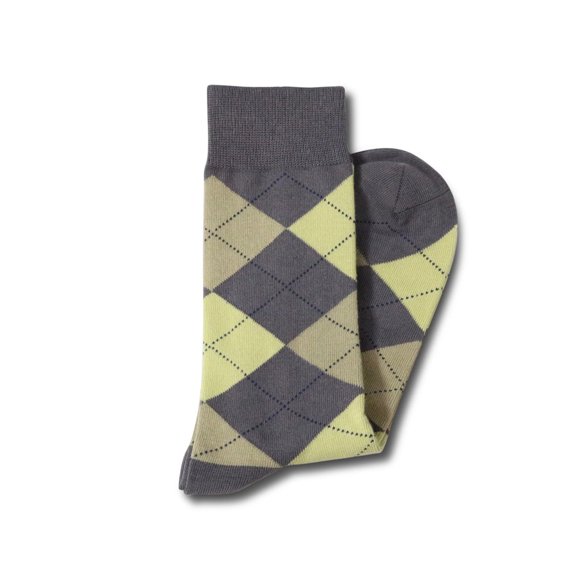 Olive Argyle Socks