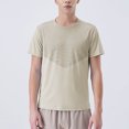 thumbnail image 2 of JFOPQVSM Men's Short Sleeved T Shirt Ice Silk Cool Quick Drying T Shirt Sports Short Sleeved Fitness Running Quick Drying T Shirt, 2 of 7