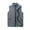 A01-Dark Gray, variant on NoxwB Men's Oversized Solid Fleece Vest Coat Winter Warm Casual Outdoor Jackets Quick Dry Sleeveless Multi-Pocket Full-Zip Outerwears Wine M