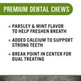Pure Balance Pro+ Dental Chews for Dogs, Chicken Flavor, 20 Count