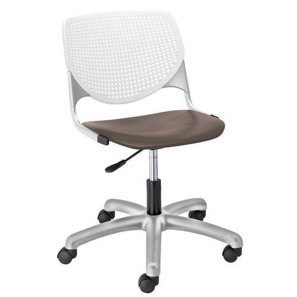 KFI Studios KOOL Home and Office Computer Chair, Brownstone