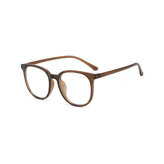 HUANLEDASH Anti-blue Light Glasses Unisex Retro Small Frame Clear View Strong Hinge Reduce Eye Fatigue Eye Protection Clear Bluelight Glasses Spectacles Office Use Eyewear