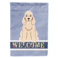 thumbnail image 1 of Carolines Treasures BB5675CHF Cocker Spaniel Buff Welcome Flag Canvas House Size, 1 of 4