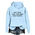 thumbnail image 3 of SIYUDAN Womens Hoodies Long Sleeve Women Pullover Graphic HoodieBlack Crewneck Sweatshirt Winter Outfits for Women 2025 Womens Trendy Clothes, 3 of 3