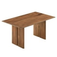 thumbnail image 3 of Modway Amistad 60" Wood Dining Table in Walnut, 3 of 10