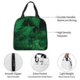 thumbnail image 4 of Easygdp Green Leave Fern Bolsa Térmica Premium - Tela Oxford Impermeable, Gran Capacidad, Bolsillo Frontal, Unisex para Trabajo, Escuela, Actividades al Aire Libre y Picnics, 4 of 8