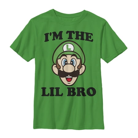 Nintendo Boys' Luigi Little Brother T-Shirt