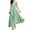 Mint Green&dresses for women 2025 wedding guest, variant on CFLVAEK Chiffon Dresses for Women Plus Size Purple V Neck Wrap Dress Comfy Short Sleeve Empire Dress Solid Color Flowy Swing Gown Dress Elegant Wedding Guest Midi Dress Mint Green XXXXXL