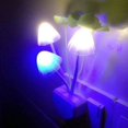 thumbnail image 4 of Paquete de 2 luces LED nocturnas con sensor, lámpara de cama de ensueño con forma de seta que cambia de Color para niños y adultos, encendido/apagado automático, regalos de decoración divert, 4 of 5