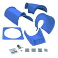 thumbnail image 2 of Swing-N-Slide Blue Plastic Turbo Tube Slide for Backyard Swing Sets with Lifetime Warranty, For 7 Foot Deck Heights, 2 of 2