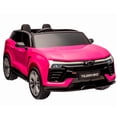 thumbnail image 1 of Montable Electrico Licencia LEE MONDE Chevrolet Blazer Rosa, 1 of 6