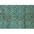 thumbnail image 1 of Ahgly Company Indoor Rectangle Abstract Light Blue Modern Area Rugs, 8' x 12', 1 of 4