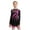 Hot Pink, variant on Miutii Girls Mesh Splice Figure Ice Skating Dress Long Sleeves Ballet Dance Gymnastics Leotards Tutu Dancewear Pink 8