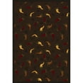 thumbnail image 2 of Jalapeno Fiesta 5'4" x 7'8" Area Rug In Color Chocolate, 2 of 3