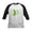 Black/White, variant on CafePress - Cool Cucumber Baseball Jersey - Kids Cotton Baseball Jersey, 3/4 Sleeve Shirt