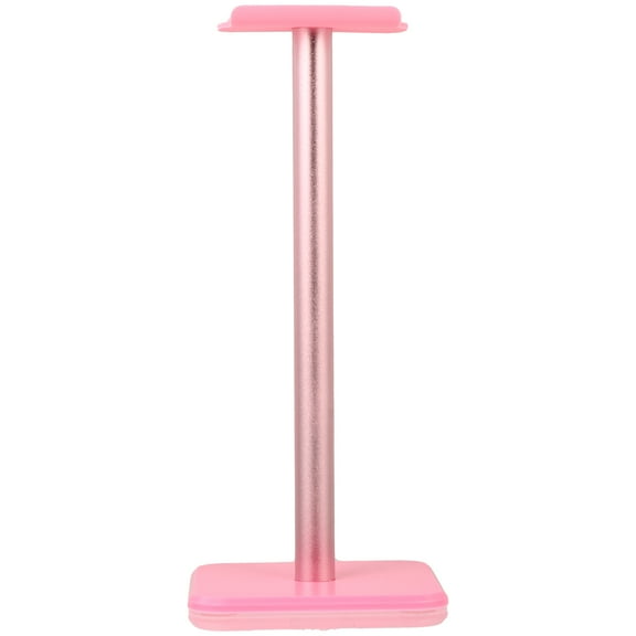KALLORY 1Pcs Pink ABS Headphone Stand Gaming Headset Stand For General Users On Computer Desktop
