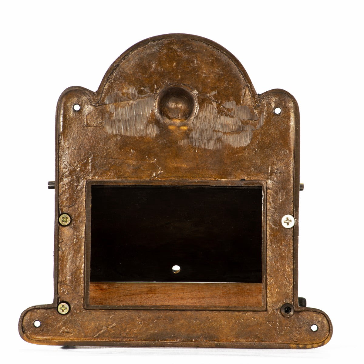 Renovator's Supply Antique Brass Toilet Tissue Paper Holder 'Sanitary Paper Co.'