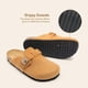 thumbnail image 3 of Zuecos para Mujer DREAM PAIRS con Plantilla de Corcho Marrón Talla 6, 3 of 8