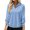 Blue, variant on Vedolay Plus Size Tops for Women Womens Tops 2023 Fall Long Sleeve Loose Pullover Casua Solid Crewneck Sweatshirts,A L