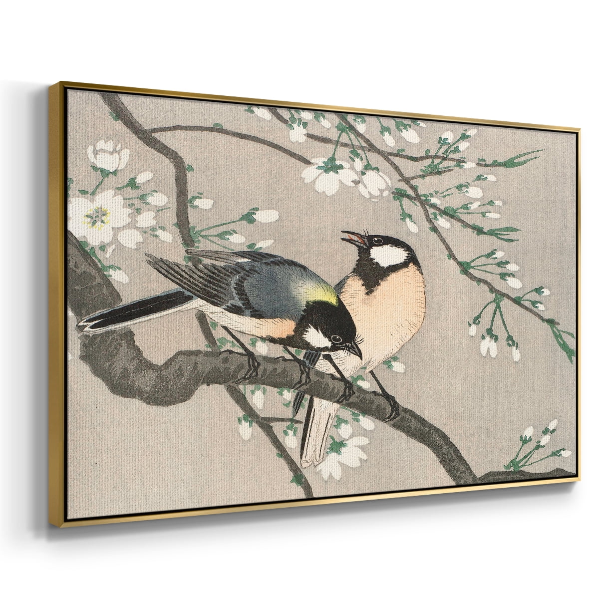 Vintage Landscape-CCXCVII By Wexford Home Framed in Gold Wood Gallery Wrapped Canvas 27 in. x 41 in.