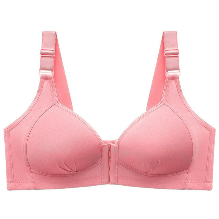 Women Post-Surgical Sports Support Bra Front Closure with