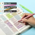 thumbnail image 3 of czcpp-- Gel Highlighter, 8 Pack, Assorted Colors, Bible Highlighters No Bleed, No Bleed Highlighters, Bible Highlighter, Bible Markers, Gel Highlighters for Bibles, Highlighter, 3 of 4