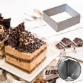 thumbnail image 5 of Jinsinto Stainless Steel Cake Ring Square Cake Mousse Mold Ring Cutter, 5 of 5